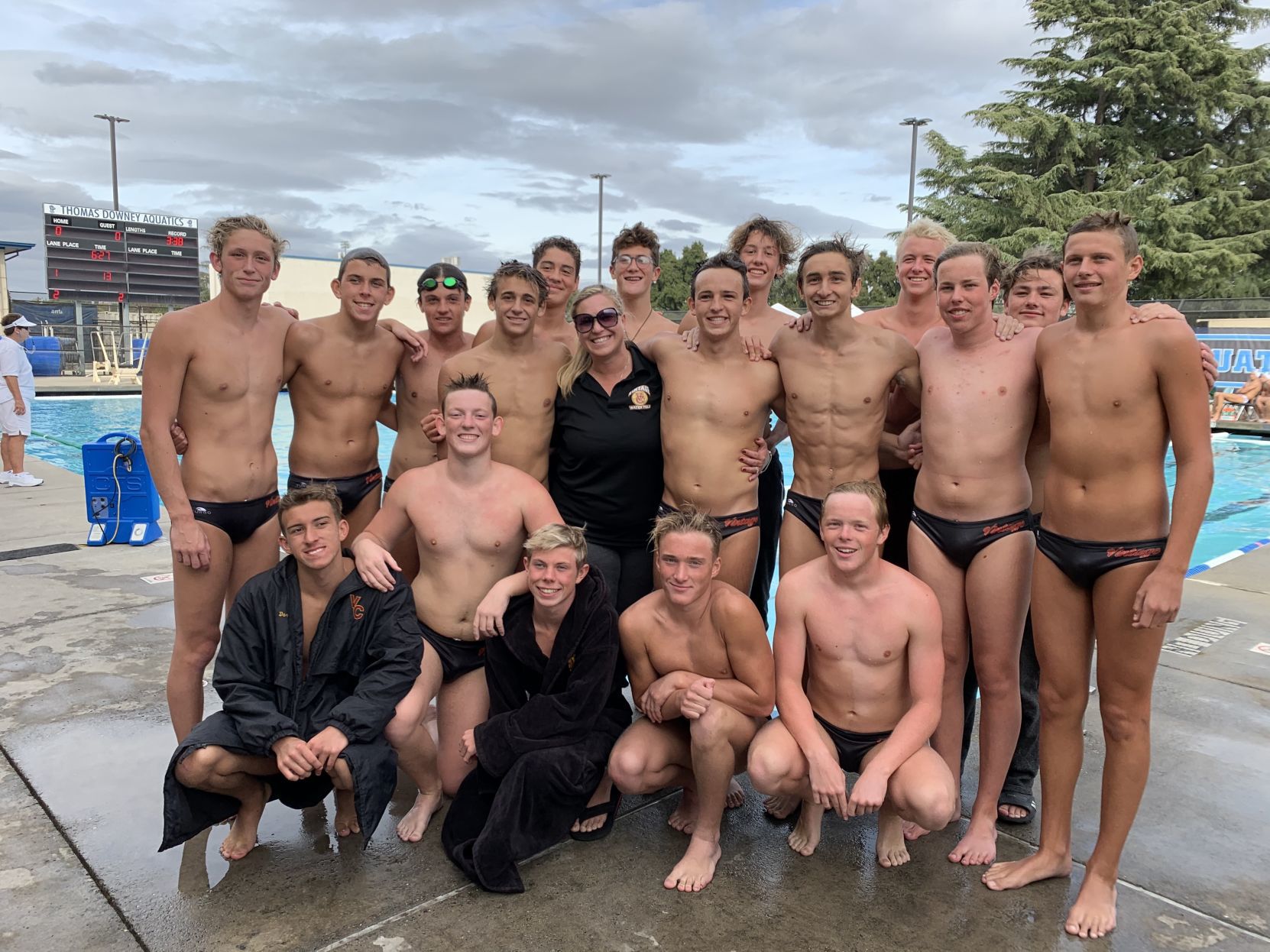 Vintage boys water polo